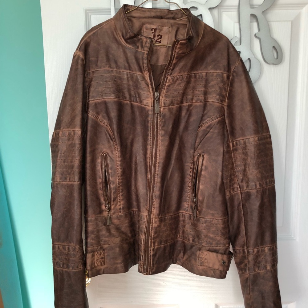Leather jacket